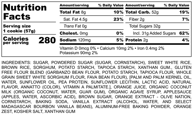 Gluten-Free Orange Zest